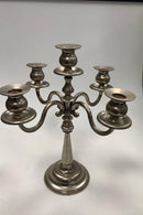 Large Beautiful 5-armed candle holder in metal