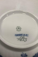 Royal Copenhagen Blaue Blume geschweißte große Salatschüssel Nr. 1643
