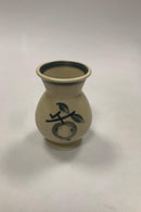 Royal Copenhagen Vase i Mat Jern Glasur med Frugter No 1 v / 18