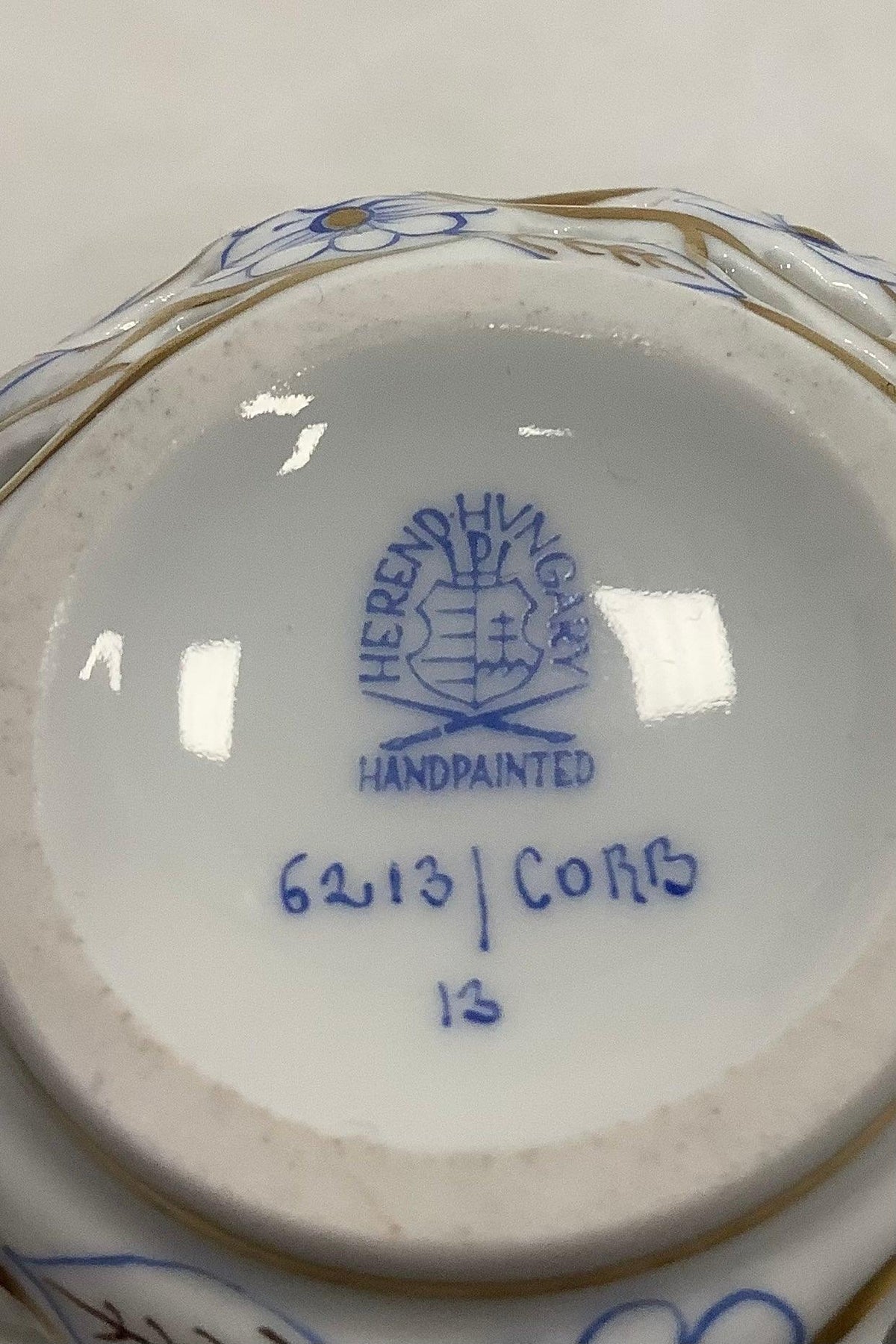 Herend Hungary Low bowl No 6213