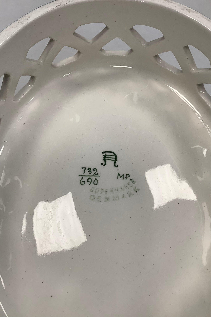 Aluminia Stor Jardiniere af Fajance No. 732/690