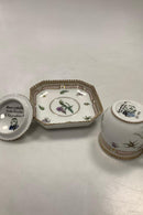 Royal Copenhagen Privat gemalt Flora Danica Creme Tasse Nr. 3514