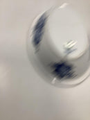 Royal Copenhagen Blå Blomst Flettet Skål No. 8161  Måler 19,5cm x 15,7cm x 7cm (7.68 inch x 6.18 inch x 2.76 inch )