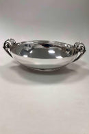 Georg Jensen Sterling Silber Große Ovale Art Deco Schale Nr. 622B