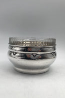 Heimbürger Silver bowl with glass insert (1920)