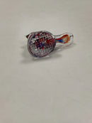 Holmegaard Figur af Fugl  Lavet som fusk på Holmegaard i 1970'erne