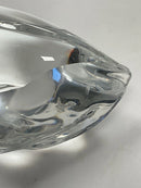 Hadeland Glasværk Norge Glas Figur af Ugle  Måler 8cm / 3.35 inch