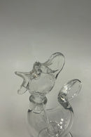 Holmegaard Glas Karaffel formet som Hane