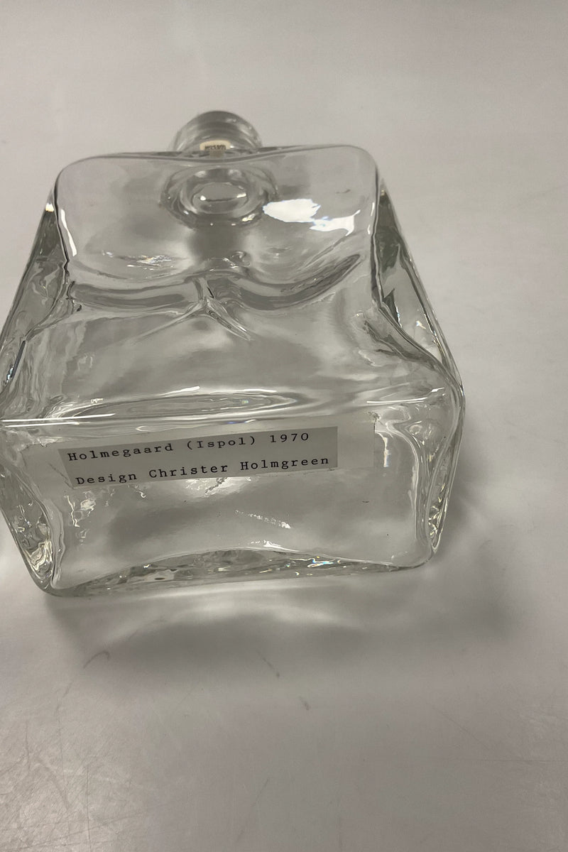 Holmegaard Karaffel i klart glas