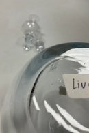 Holmegaard Karaffel i klart glas Dobbelt 2 i 1