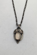 Georg Jensen Sterling Sølv Årsvedhæng 2003 (Rosa Quartz)