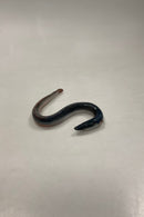 Royal Copenhagen Art Nouveau Figur af Ål No 465 Unika af August Hallin fra April 1888 No. 1156