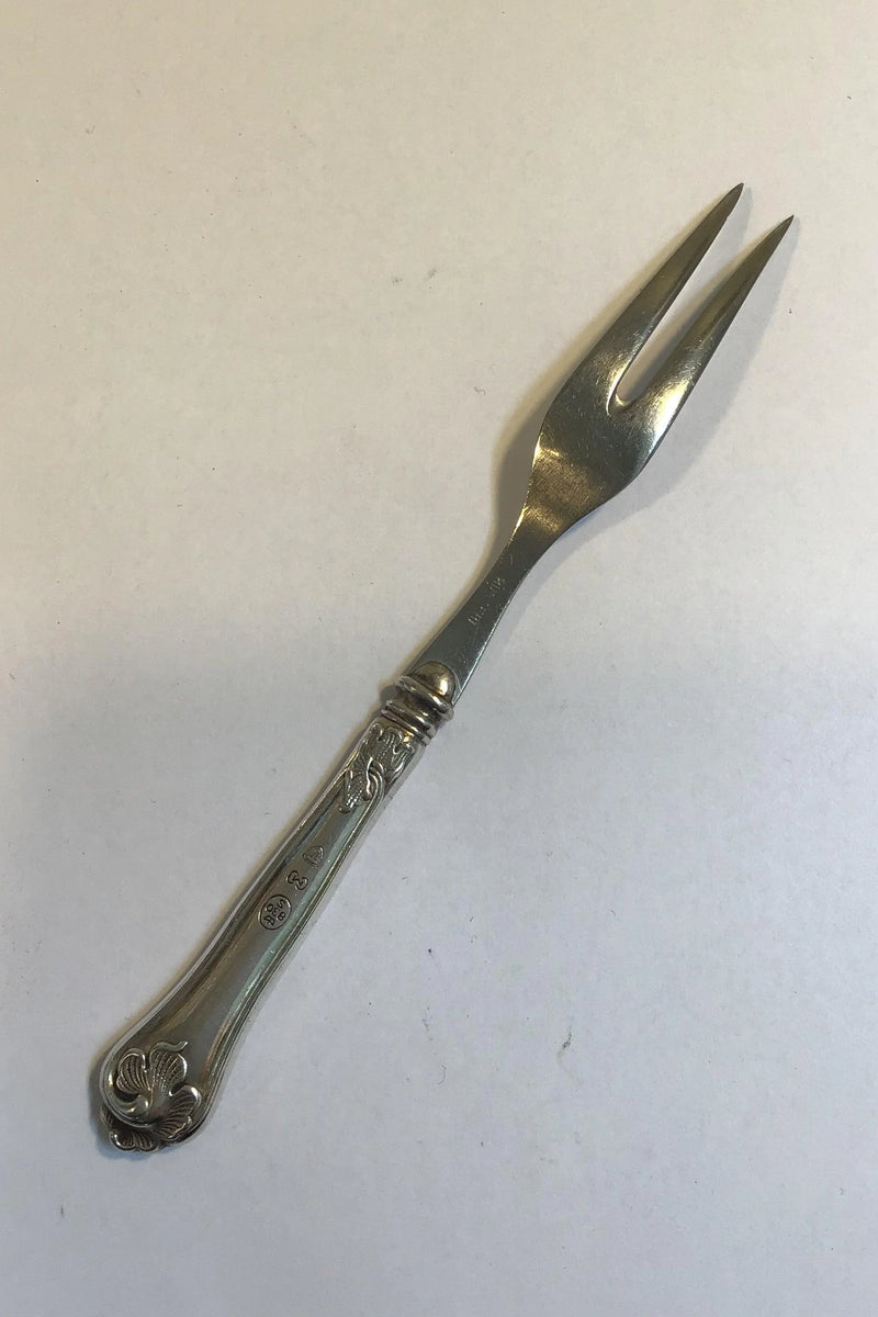 Cohr Saksisk Sølv / Stål Pålægsgaffel
