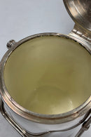 Georg Jensen Sterling Sølv Marmelade Krukke med Emajle af Magnus Stephensen No. 1005