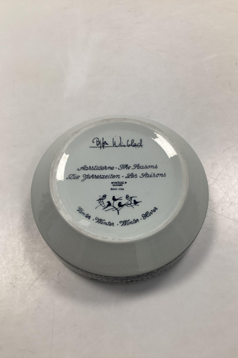 Bjørn Wiinblad for Nymølle De fire Årstider "Vinter" Skål No 3093-1288