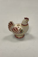 Aluminia Easter / Christmas rooster figurine as candle holder