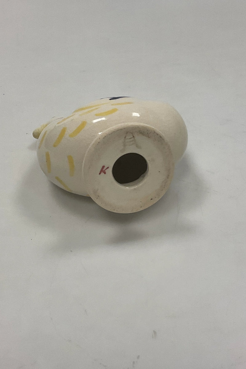 Aluminia Påske / Julehøne figur som lysestage