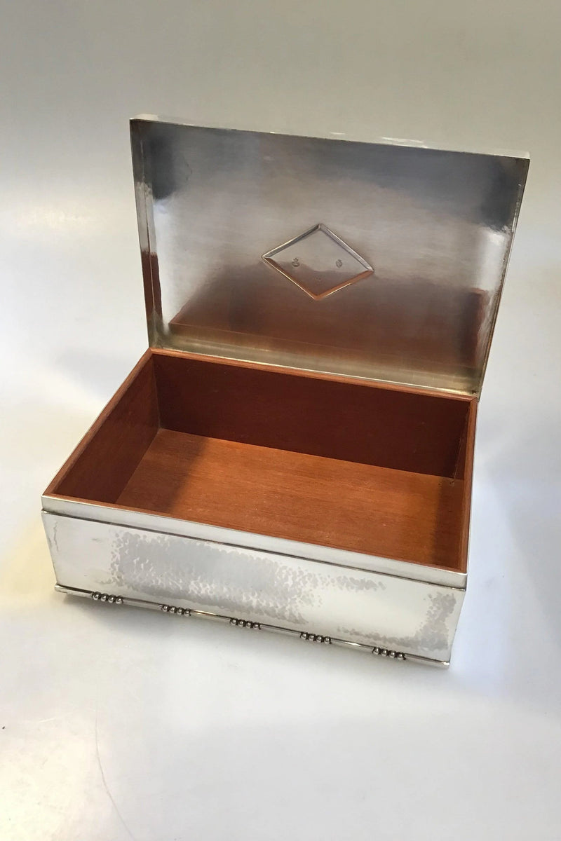 Georg Jensen Sterling Sølv Cigarskrin/Humidor No 329