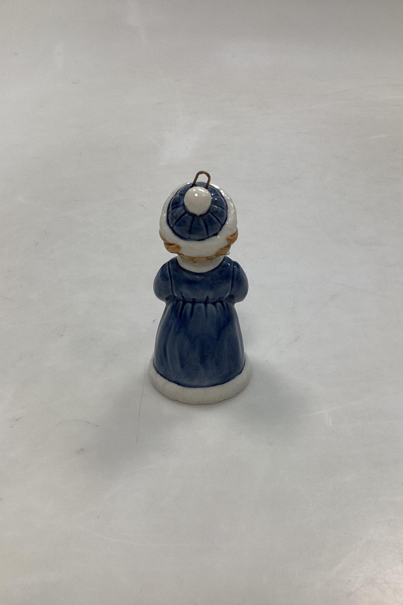 Royal Copenhagen Mini Collection Pige med Fugl No. 741