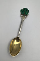 Anton Michelsen Sterling Sølv og Emalje Maribo (Roe) Ske