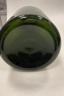 Holmegaard Kunstglas Vase / Flaske af Otto Brauer i grøn farve