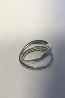Georg Jensen Sterling Sølv Ring No 369 Torun Möbius Ring Str. 56 (US 7½) Vægt 4.6 gr/0.16 oz