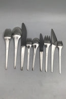 Georg Jensen Sterling Sølv Caravel Bestiksæt til 12 personer (108 dele)