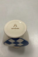 Aluminia Christmas Heart Candleholder/Vase in Blue