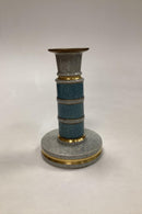 Royal Copenhagen Krakele Kerzenleuchter in Grün Nr. 3338