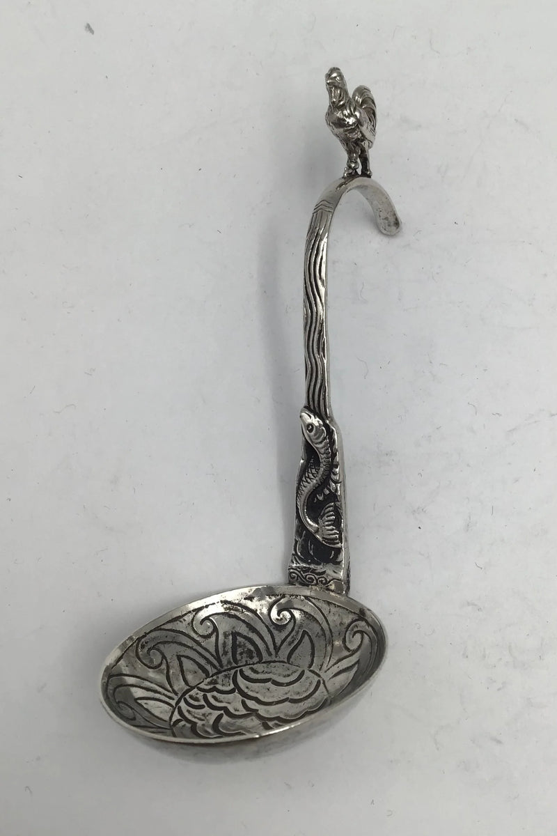 Dansk ? Sølv Ornamental Ske