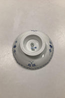 Royal Copenhagen Musselmalet Schale mit Spitze auf Fuß Nr. 1023