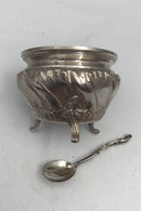 Fransk Sølv Saltkar + Saltske