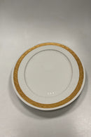 Royal Copenhagen Guld Vifte Stort Ovalt Serverings fad No 11510