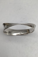 Georg Jensen Sterling Silber Torun Armreif Nr. 206 Möbius
