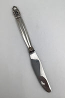 Georg Jensen Sterling Sølv Konge Middagskniv No. 014 (Langt Skaft) (Skær)