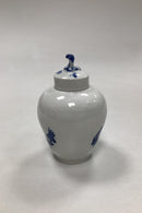 Royal Copenhagen Blue Flower Curved Tea Canister with lid No. 1684