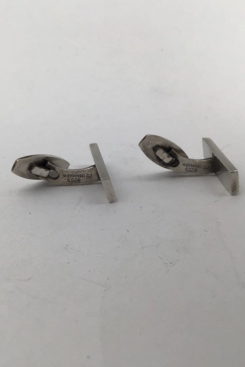 Hans Hansen Sterling Sølv Manchetknapper No. 645