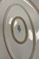 Bing og Grøndahl Sommerfugl med Guld Ovalt Fad