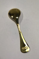 Georg Jensen Årsske 1987 i forgyldt Sterling Sølv med emalje