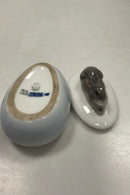 Royal Copenhagen Art Nouveau lågskål med Kanin No. 1614/1337