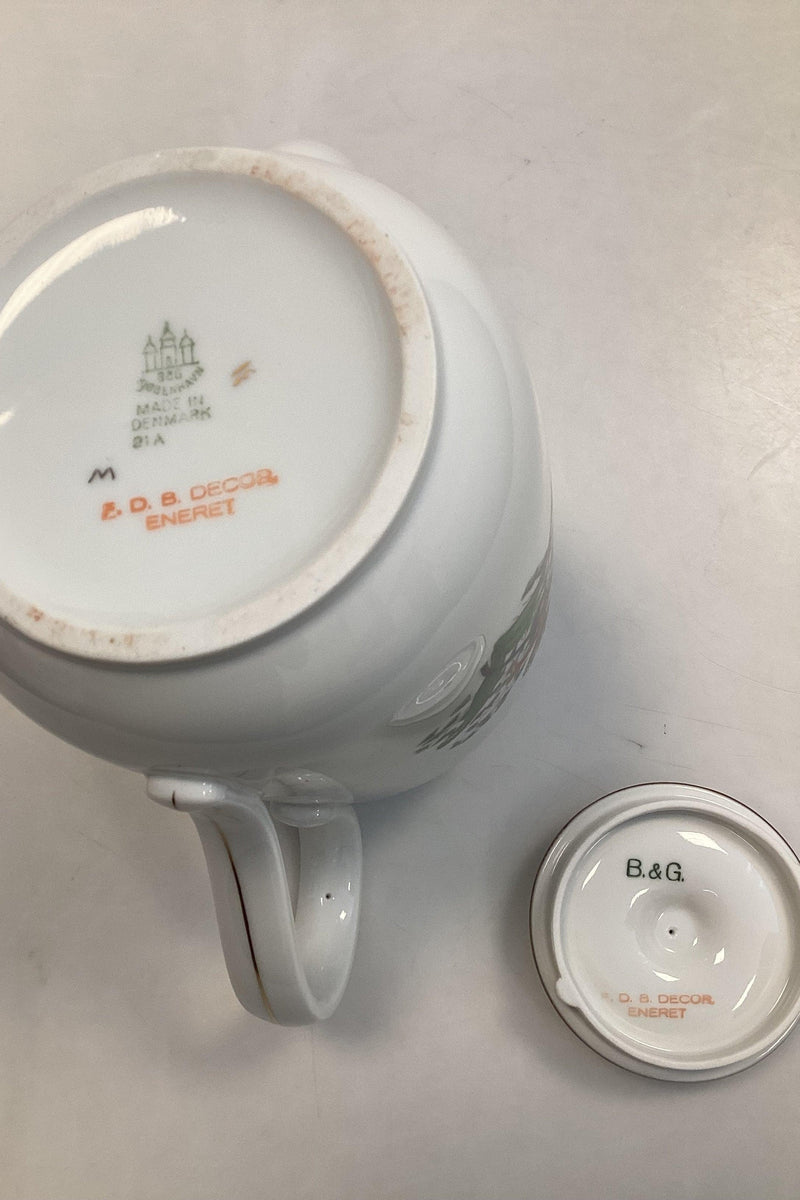 Bing og Grøndahl Fruesko Kaffekande No 91A