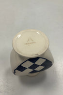 Aluminia Christmas Heart Candleholder/Vase in Blue