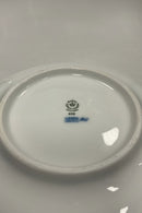 Royal Copenhagen Hvid Magnolia med uglaseret relief Salat Bowl No. 580