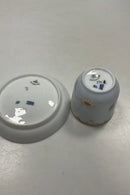 Tidlig Royal Copenhagen Art Nouveau Kop og underkop No 6