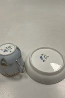 Tidlig Royal Copenhagen Art Nouveau Kop og underkop No 4