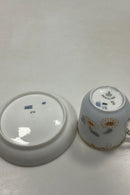 Tidlig Royal Copenhagen Art Nouveau Kop og underkop No 1