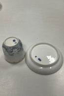 Tidlig Royal Copenhagen Art Nouveau Kop og underkop No 12