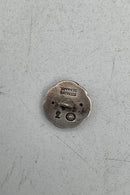 Georg Jensen Sølv Knap med sten No. 2