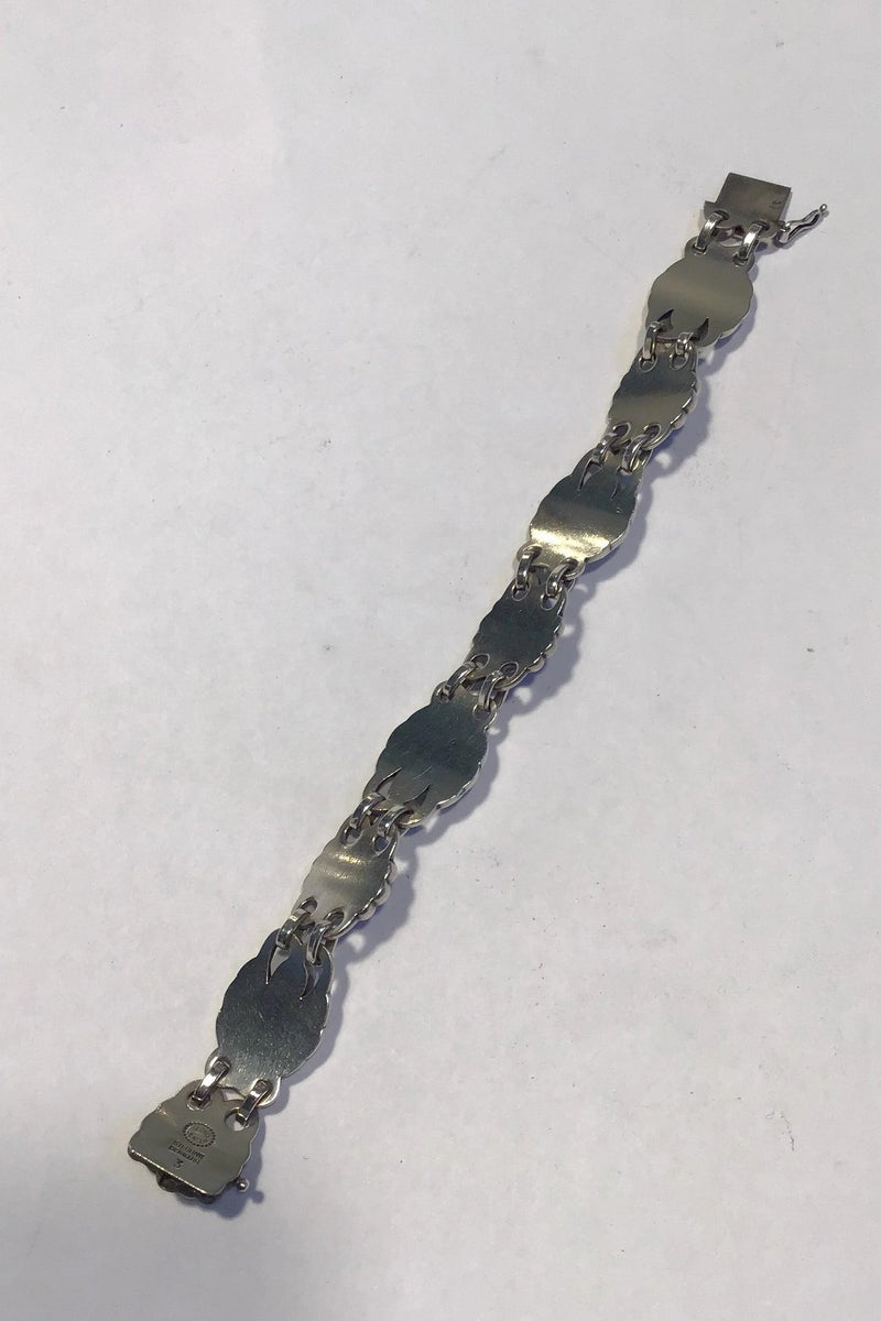Georg Jensen Sterling Sølv Armlænke No. 3