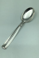 Lotus Silver Dessert Spoon W. &amp; S. Sorensen
